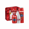 Xmass set Old Spice Captain Tin Box s tuhým dezodorantom 50ml, sprchovým gélom 250ml a vodou po holení 100ml