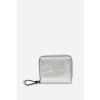 PEŇAŽENKA KARL LAGERFELD K/SKUARE MD BFLD WLLT GRAINY SILVER