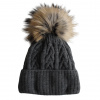 WOOLWEAR of Scandinavia Dámska čiapka Marika Dark Grey