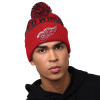 Starter Pánska Zimná Čiapka Detroit Red Wings Blizzard Pom Beanie