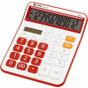 Eleven Kalkulačka ELEVEN Bílá stolní kalkulačka, červená numerická tlačítka, červený rámeček kolem displeje, CDC110WHRD