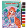 Winx Club Bloom - Omalovánky s vodovými barvami (zelená)