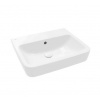 Villeroy & Boch O.novo - Umývadlo na dosku, 55x46 cm, s prepadom, bez otvoru na batériu, alpská biela 4A41ML01