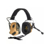 Elektronická sluchátka M32 Plus, Earmor, Coyote Brown