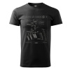 Army triko Glock Schema, Mars & Arms, 2XL