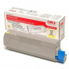Toner OKI C5600, 5700, yellow, 43381905, 2000s, O 43381905