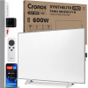 IR vykurovací panel CRONOS Synthelith PRO CRP-600TWP TUYA biely