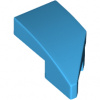 29120 Dark Azure Wedge 2 x 1 x 2/3 Left (Tmavě azurový klín 2 x 1 x 2/3 levý)