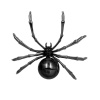 Brož Pavouk 312147-10 - Černá / akrylátové perly, bižuterní kov, krystaly