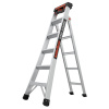 LittleGiant Hliníkový rebrík KING KOMBO™ PROFESSIONAL, 6 + 4 univerzálny kombinovaný
