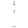 Autronic - Vešiak stojanový, výška 182 cm, kovová konštrukcia, lesklý chróm, nosnosť 10 kg - 80001-06B CR
