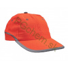 Šiltovka reflexná oranžová, unisex, na beh, cyklistiku a práce s požiadavkou zvýšenej viditeľnosti Pre zvýšenie viditeľnosti pri športe, behu a cyklistike.