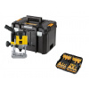 Dewalt Horná frézka 6 - 8 mm + súprava fréz 12 ks DW621KTX