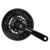 Shimano kľuky súprava TY 501 42/34/24 zubov 175 mm čierna FC-TY501 4hran 6/7/8-st s ochranným krytom prevodníka