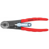 KNIPEX 95 61 150 Nožnice na bovdeny, plastové návleky, fosfátované na čierno