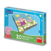 Drevené kocky Peppa Pig: Veselý deň 20 Dino
