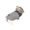 Obleček bunda pro psy NEW MOUNTAIN šedá 30cm Zolux
