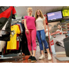 Dievčenské/dámske športové legíny Adidas Climalite 7/8 Tight modrá 164