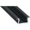 Led-Labs LED profil LUMINES typ B čierny elox 3m