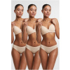 Ladies Bonded Brazilian 3-Pack - nude+nude+nude XS