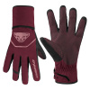Rukavice Dynafit MERCURY DYNASTRETCH GLOVES - vínová M