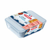 Pyrex Doza sklennená 2 ks 1,5 l + 2,6 l