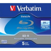 Verbatim Blu-ray BD-R DataLife [ Jewel Case 5 | 25GB | 6x | WHITE BLUE SURFACE ] 43836