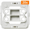 Homematic IP Adapter Berker B2, set 20ks EQ3-ADA-B2-20