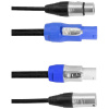 Eurolite Power-Hybrid DMX prepojovací kábel [1x XLR zásuvka 5-pólová - 1x XLR zásuvka 5-pólová] 5 m; 30227785
