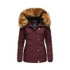 Dámska Zimná Bunda Adele Bordová ae1230