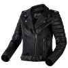 Kožená bunda OZONE RAMONES MODERN LADY MATT BLACK DXL
