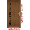 Soft Vchodové plastové dvere plné Emily 90x215 cm - Akce!