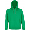 SOL´S STELLAR / Unisex bio raglánová mikina s kapucňou - spring green S