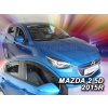 Deflektory - Mazda 2 od 2014 (+zadné)