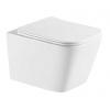 kielle Arkas I Závesné WC so doskou Softclose, Vortex Rimless+, biela 30111010-SET1