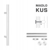 MPkovania FT - MADLO kód K00 Ø 30 mm UN ks Rozteč madla: 1500 mm, Rozmer profilu madla: Ø 30 mm, Dĺžka: 1800 mm
