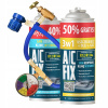AC FIX Sada GAZ OLEJOVÝ UTESŇOVAČ 3v1 R134a 235g OSVIEŽOVAČ 75ml