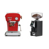 Ascaso Dream PID, Love Red + Eureka Mignon Specialita Smart, CR black