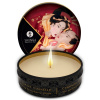 Shunga Luxusní masážní svíčka s vůní jahod/šampaňského 30ml