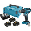 Makita DDF485RF3J Aku bezuhlíkový skrutkovač Li-ion LXT, 3x 18V/3,0 Ah, Makpac