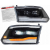 DODGE RAM PICKUP 1500 2008-24 LAMPY predné svetlomety FULL LED DRL