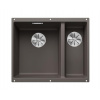 Blanco Subline 340/160 - Silgranitový drez, 56x46 cm, drez vľavo, InFino, sivá 527345