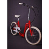 The-sliders Metro Red – štýlové a pohodlné, skladací bicykel, skúter 2 v 1