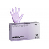 Espeon NITRIL SPARKLE bezpudrové nitrilové rukavice - perleťovo fialové 4,0g Veľkosť: XS