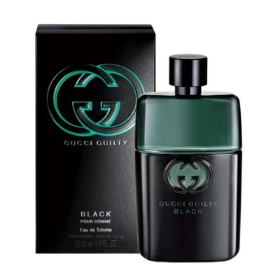 Gucci Guilty Black Pour Homme, Toaletná voda 50ml pre mužov + Pri objednaní 3ks tovaru darček zadarmo
