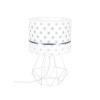 Detská stolná lampa - Sivé bodky
