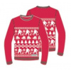 Svetr CCM Holiday Ugly Sweater Tmavomodrá Senior ​​​M