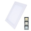 Solight WD145 LED mini panel CCT, podhledový, 24W, 1800lm, 3000K, 4000K, 6000K, čtvercový