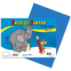 Kresliaci kartón A4 - 180g/m2, 50 listov, svetlo modrý