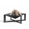 Záhradné ohnisko - Kuba Garden Hearth 70x70cm Grill oheň (Kuba Garden Hearth 70x70cm Grill oheň)